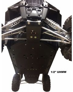 Ricochet Off-Road UTV 11-Piece Complete Aluminum Or UHMW Skid Plate Set, Polaris Rzr XP-4 1000 Mudmayhem.ca