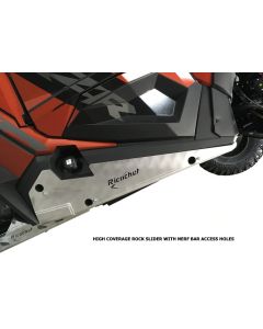Ricochet Off-Road UTV 2-Piece Aluminum Rock Slider Set, Polaris Rzr Xp 1000 Trails And Rocks Mudmayhem.ca