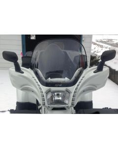 Vipair ATV Polaris Sportsman 1000 XP Touring Pearl White PS-15 Windshields Mudmayhem.ca