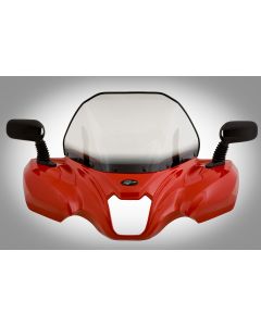 Vipair ATV Honda Red HR-15 Windshields  Mudmayhem.ca