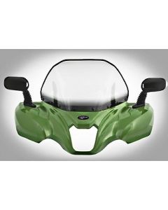 Vipair ATV Honda Rubicon 520 Matte Lichen Green Metallic HR-15 Windshields 2020-2021 Mudmayhem.ca