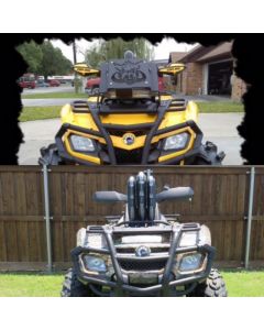 Wild Boar ATV Can-Am Outlander 500/650/800/800R Radiator Relocation/Snorkel Combo Kit Mudmayhem.ca