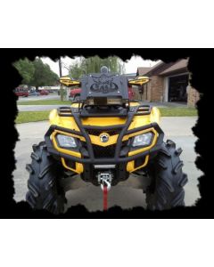 Wild Boar ATV Can-Am Outlander Gen1 Radiator Relocation Kit Black Mudmayhem.ca