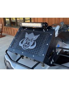 Wild Boar ATV Kawasaki Brute Force 650i/750i Radiator Relocation Kit Black Mudmayhem.ca